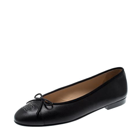 chanel black flats buy|chanel flats size 41.